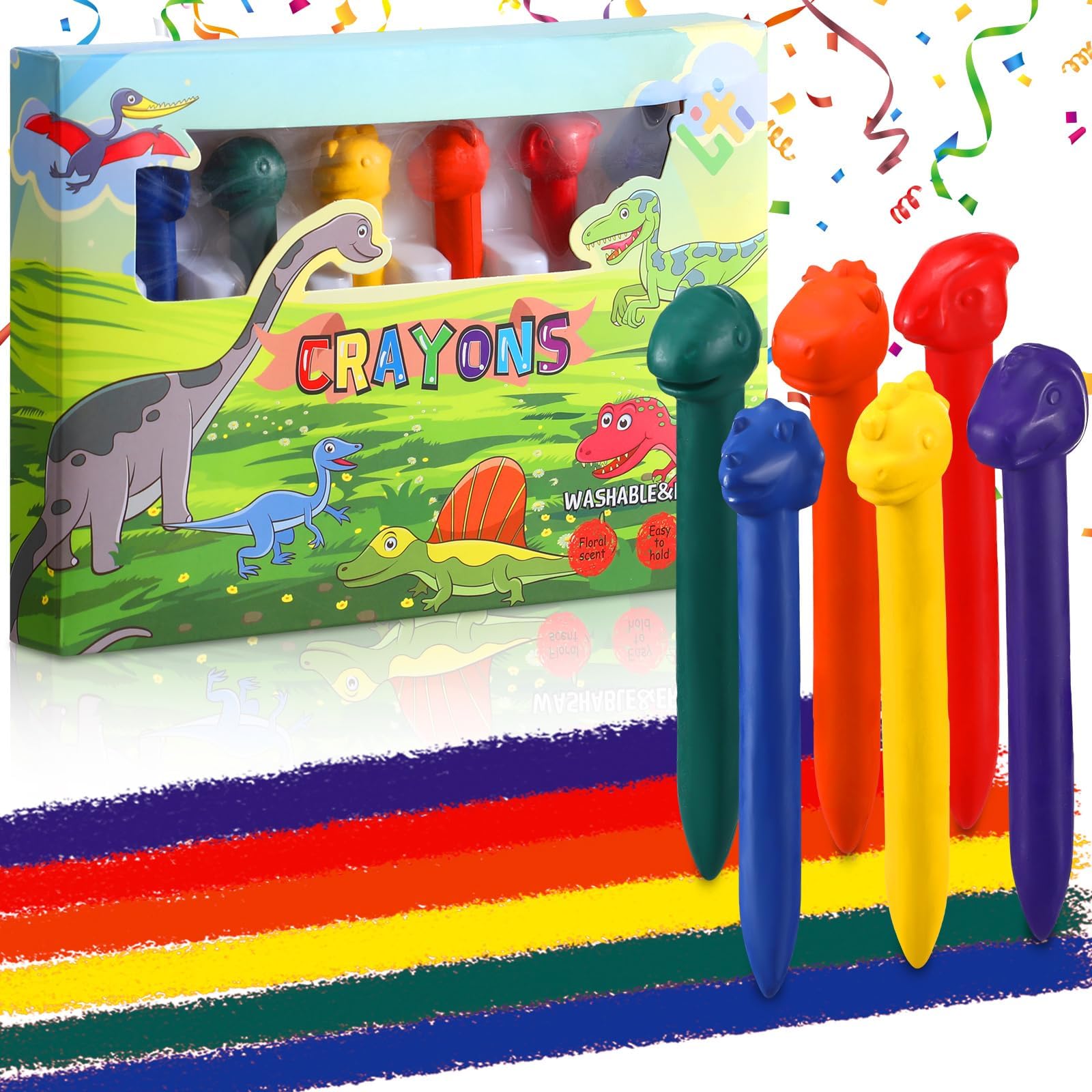 Crayons dinosaures