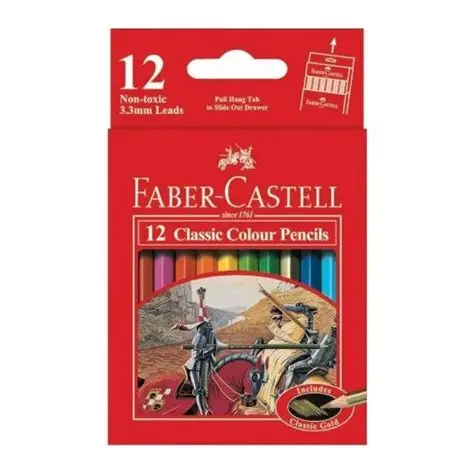 Faber-Castell 12 Colour Pencils